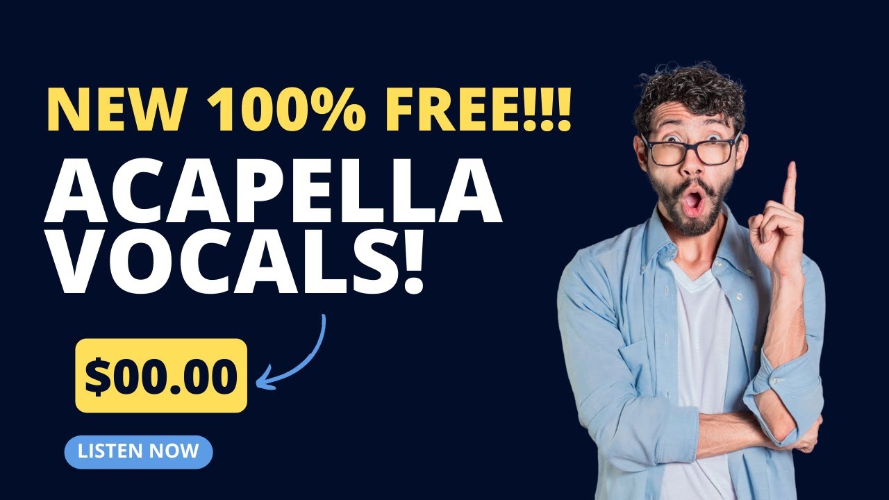 Professional Full Length Acapella Vocal Packs For FREE! - YouTube