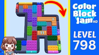 Color Block Jam Level 798 Solution Walkthrough