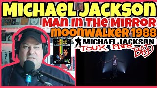 🌟 Michael Jackson 🌟 Reaction 🎵 Man In The Mirror 🎵 Moonwalker Version 1988 🎵
