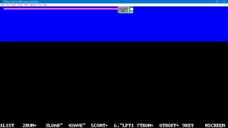 GWBASIC THE BUS DEMO