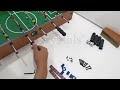 how to assemble large tabletop football game by crystals