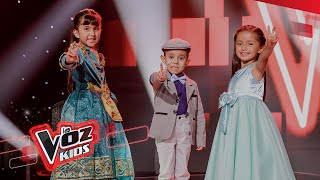 Anita, Alejandro y María José cantan 'Historia de un amor' - Batallas | La Voz Kids Colombia