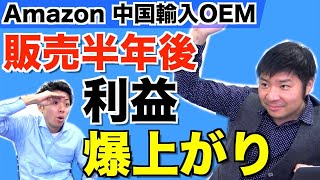 【Amazon 中国輸入 OEM】出品してから半年後はどうなってるの？気になる販売後の売上は？