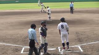 24/10/27 秋季中国大会準々決勝 盈進(広島3位)3－4x米子松蔭(鳥取2位)@県立浜山公園野球場