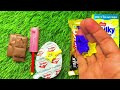 satisfying video asmr sweet chocolate and lollipop gems opening video surprise toys gummy chocolate