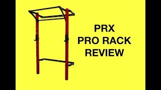PRX Performance Rack Review (Wall Mounted Folding Squat Rack & Pull Up Bar)
