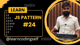 pattern program #javascript in Hindi pattern24