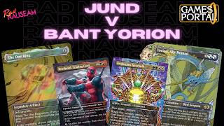 Jund v Bant Yorion - LIVE MTG 7 Point Highlander Gameplay from Games Portal