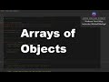 Java 2 Online, [8.02] Arrays of Objects