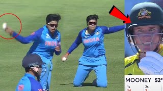 IND W vs AUS W Semifinal : Shefali Verma Throw Ball, angry & Abuse to Australia Batter | INDvsAUS