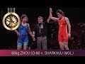 GOLD WW - 68 kg: F. ZHOU (CHN) v. T. SHARKHUU (MGL)