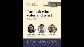 Voter Turnout: who votes and why?