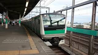 E233系7000番台宮ハエ122編成 JR埼京線各駅停車大宮行き 浮間舟渡駅発車