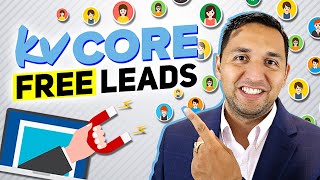 KVCORE lead generation - EASIEST way to FREE real estate LEADS with KVCORE