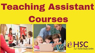 Teaching Assistant Courses | Teaching Assistant Courses Online