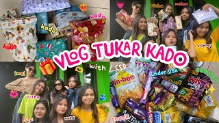 VLOG TUKAR KADO WITH BESTIE PART II 👭🧑‍🤝‍🧑