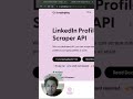 Scrape 1 Million LinkedIn Profiles | Scrapingdog LinkedIn Scraper API