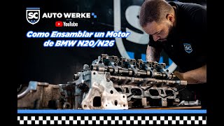 Como Ensamblar un Motor de BMW N20/N26 part.1