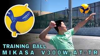 Mikasa V300W-AT-TR Training Ball Review + Volleyball Drills