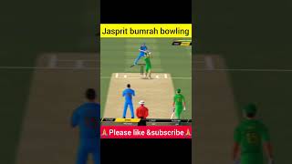 Jasprit bumrah bowling in rc go || rc go bowling in bumrah |