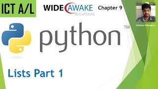 ICT AL Python List 1