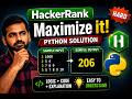 HackerRank Maximize It! Solution in Python 🔥 | Step-by-Step Explanation