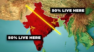 Why Most Indians Live Above This Line