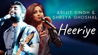 Heeriye (Lyrics)- Arijit Singh | Shreya Ghoshal |Himesh Reshammiya | Vishal Mishra
