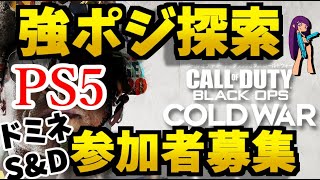 【CoD:BOCW】PS5版でセレブ姉妹がドミネ、サーチでレベル上げ！【参加者募集中】