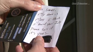 Former Texans player finds wallet, returns it to owner