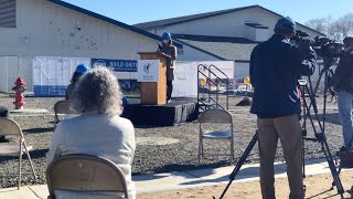 The Swope Middle School expansion and renovation project groundbreaking