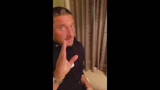 Cena a casa Totti: Ilary cucina il piccione, la reazione del Pupone