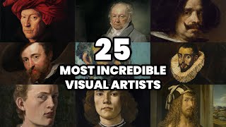 The 25 most AMAZING VISUAL ARTISTS in ART (2025)