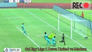 Hasil Dewa United vs Madura United Hari Ini 1-1 Highlight Cuplikan Gol Egy Maulana Liga 1 2023