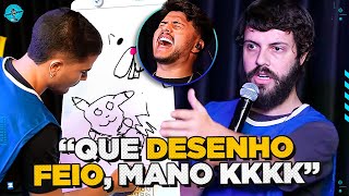 DESENHANDO OBJETOS | Lactea, Defante e Priscila VS Juka, Corpinho e Thais