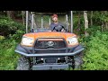 Kubota RTV X900 First Ride Creek crossings 07-07-18