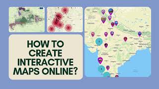 How to Create Interactive Maps Online #mapog #datavisualization #spatialanalysis #interactivemaps