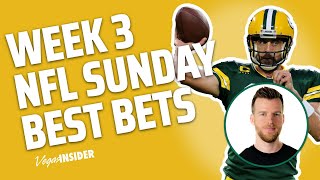 NFL Sunday Best Bets - Week 3 | 30 Seconds or Less with Joe Osborne