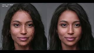 🧬 Genetic Algorithms - 3D Face Generation using Polygons