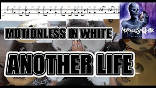 Motionless In White - Another Life - Drum Cover With SHEET MUSIC