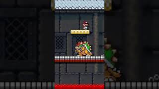 スーパーマリオ　色々なクッパが橋から落ちるシーン　super mario bros  #shorts