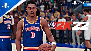 NBA 2K22 [PS5 UHD] Brooklyn Nets vs Golden State Warriors | Next Gen Ultra Graphics 4K Gameplay