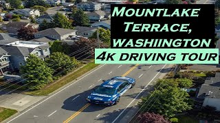 Mountlake Terrace, Washington | 4k Driving Tour