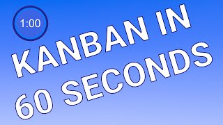 Kanban Explained in 60 Seconds