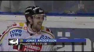 10.4.2008 Blues-Kärpät: 0-4 Jonas Andersson