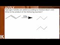 organic chem review evaluating regioselectivity in markovnikov addition reaction kaplan mcat prep