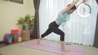 BÀI 17: Vắt sạch mỡ thừa _ YOGA CHỮA LÀNH CHO NGƯỜI BẬN RỘN / Nguyễn Hiếu Yoga