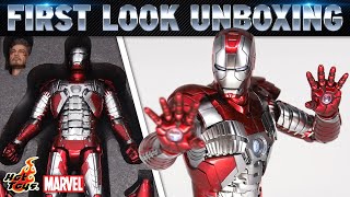 Hot Toys Iron Man 2 Mark V Figure Unboxing | First Look