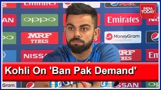 Virat Kohli's First Response On Demand For Boycotting Pak At World Cup