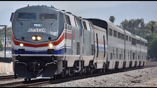 Amtrak's Southwest Chief in California - Nice K5LA’s!